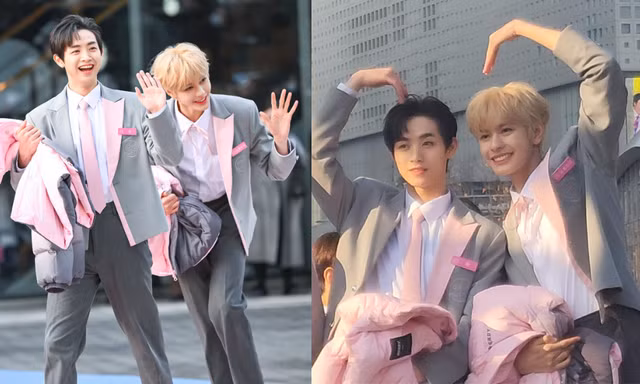 Việt-line của "Boys Planet 999" dính nhau như sam trong buổi gặp công chúng, "bắn tim" với fan