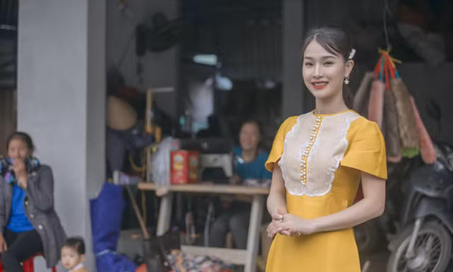 Á khôi du lịch Hà Tĩnh rạng ngời trong phiên chợ Xuân 