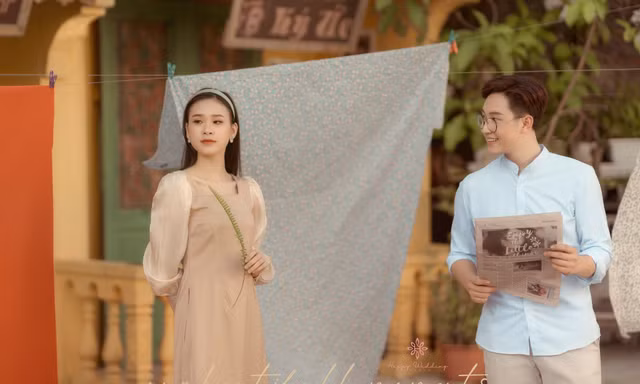 Chuyện tình của Ngạn và Hà Lan được tái hiện qua bộ ảnh đầy chất thơ