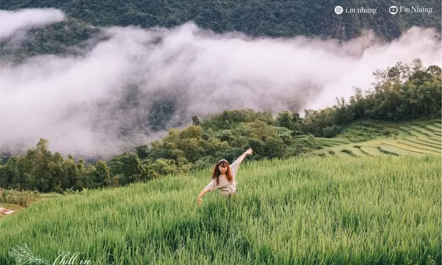 Ngỡ ngàng trước hình ảnh Pù Luông cực đẹp qua bộ ảnh của nữ sinh Đại học Thương mại
