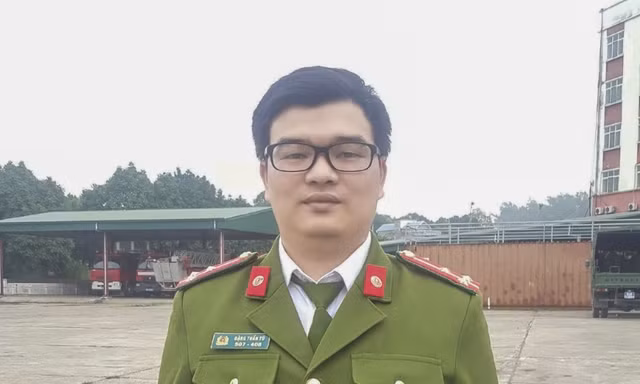 Nỗi nghẹn ngào của thầy giáo trường Đại học Phòng cháy Chữa cháy