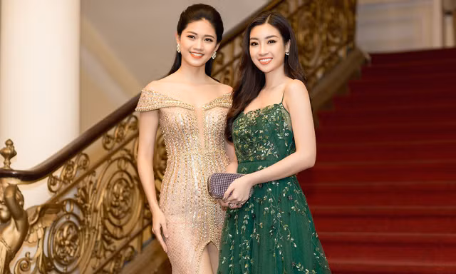 Hoa hậu Mỹ Linh, Thanh Tú đọ sắc trên thảm đỏ Mai Vàng
