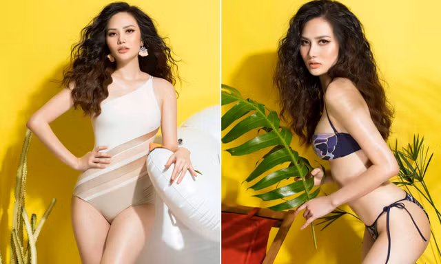Hoa hậu Du lịch Toàn cầu 2018 Diệu Linh nóng bỏng với bikini