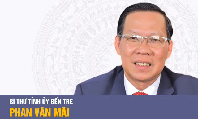 Bí thư Tỉnh ủy Bến Tre Phan Văn Mãi