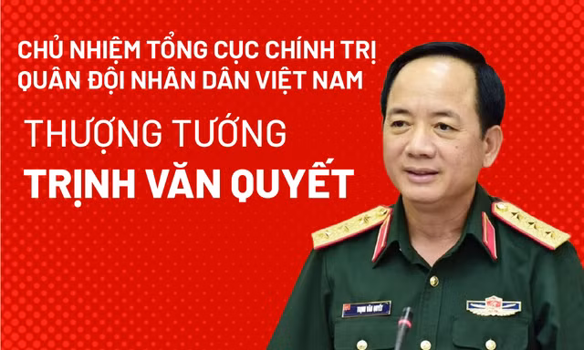 Chân dung Thượng tướng Trịnh Văn Quyết, Chủ nhiệm Tổng cục Chính trị QĐND Việt Nam