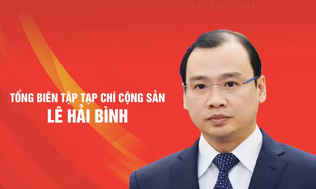 Chân dung tân Tổng Biên tập Tạp chí Cộng sản Lê Hải Bình