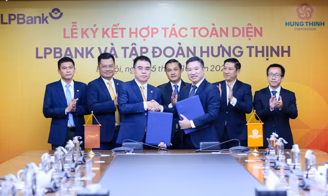 LPBank và Tập đoàn Hưng Thịnh triển khai ký kết hợp tác toàn diện