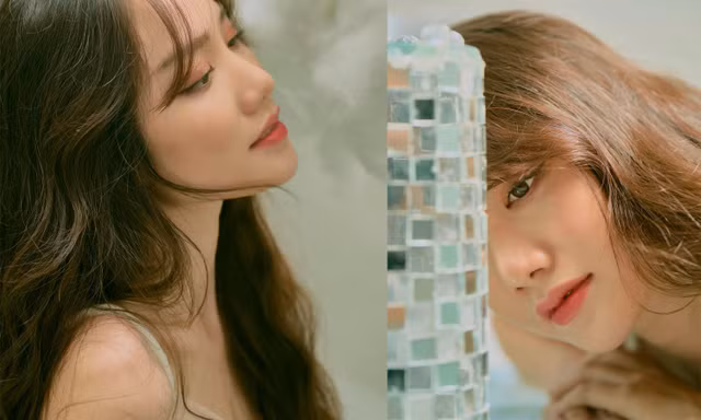 Vẻ đẹp mong manh của cô gái có gương mặt đẹp nhất Hoa hậu Việt Nam 2018