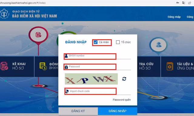 Cách đổi, cập nhật số điện thoại, thư điện tử trên ứng dụng VssID – BHXH số