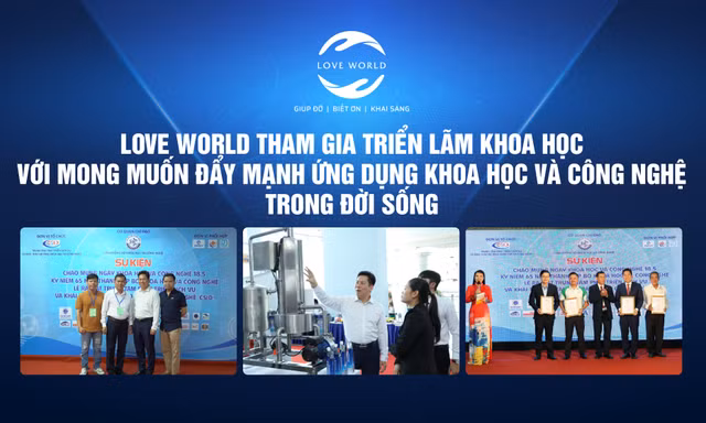 Love World tham gia triển lãm khoa học 