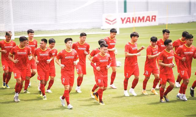 Ðội tuyển Việt Nam đang sở hữu nhiều ngôi sao tấn công xuất sắc như Quang Hải hay Tuấn Anh, Văn Toàn. Ảnh: Anh Ðoàn