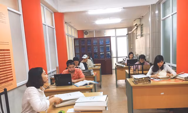 Một góc ở Trung tâm Lưu trữ III