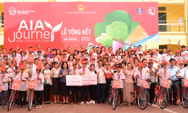 Lễ tổng kết chương trình Hành trình Cuộc sống được tổ chức tại Hải Dương mới đây