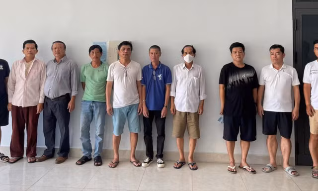 Các đối tượng trong đường dây cá độ 1.000 tỷ đồng