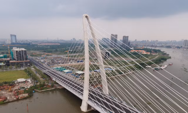 Ðến nay, chưa có DN bất động sản nào trúng đấu giá đất Thủ Thiêm nộp tiền cho Nhà nước theo quy định. Ảnh: Phạm Nguyễn