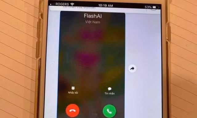 Hình ảnh được lan truyền trên mạng cảnh báo người dùng mất tiền khi nghe điện thoại từ số điện thoại lạ