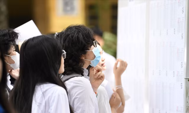 Thí sinh dự thi tốt nghiệp THPT năm 2024. Ảnh: NHƯ Ý