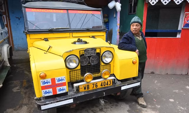 Ở nơi xe hơi quý tộc thành phương tiện chở hàng