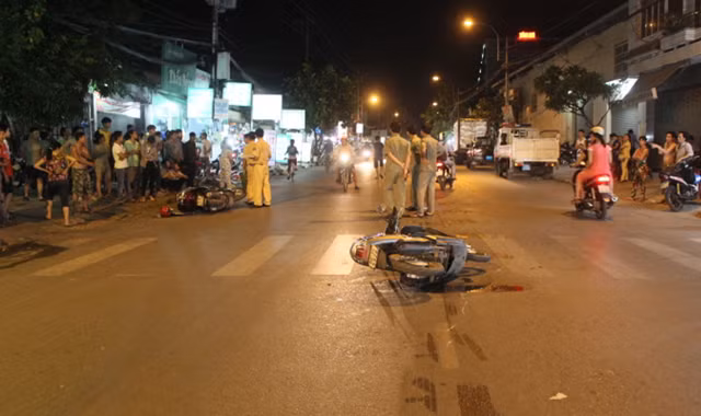 Hiện trường vụ việc.