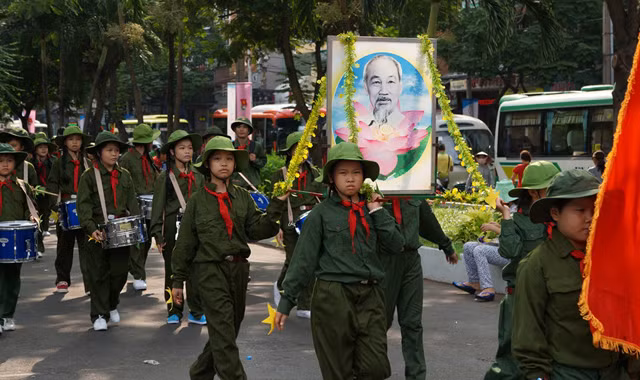 Tưng bừng Hội quân 'Em là chiến sĩ nhỏ Thành phố Bác Hồ'