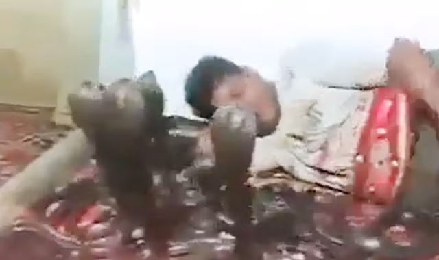 Kinh hãi người đàn ông nằm nghịch với cả đàn rắn