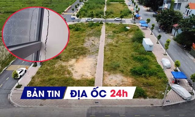 Địa ốc 24H: Bỏ cọc sau đấu giá đất huyện vùng ven; Vì sao nhiều chung cư nứt tường, vỡ kính trong bão?