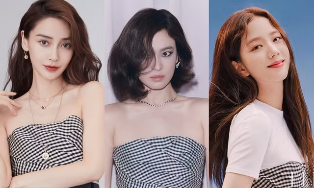 Đụng hàng với 2 đại sứ Dior, Song Hye Kyo được khen thần thái lấn át Jisoo và Angela Baby