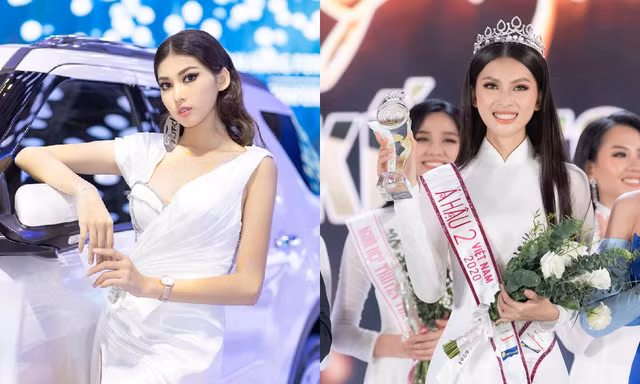 Nguyễn Lê Ngọc Thảo: Cô gái lần đầu đi thi sắc đẹp đã giành luôn ngôi vị Á hậu 2