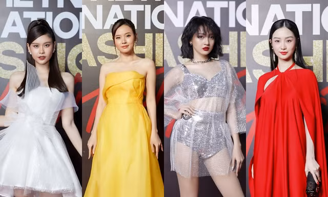 Top 10 mỹ nhân thảm đỏ Lễ hội Thời trang: Bảo Anh mặc đồ xuyên thấu “một mình một kiểu”
