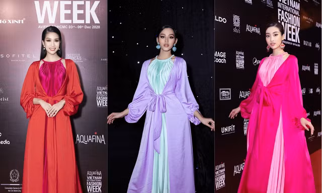 Ảnh hậu trường của Hoa hậu Đỗ Thị Hà xinh đẹp, thần thái khác hẳn trên sàn catwalk