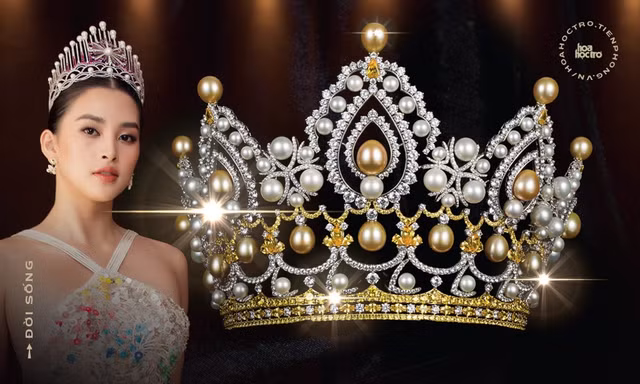 Ngắm cận cảnh vương miện, quyền trượng và ghế đăng quang của tân Hoa Hậu Việt Nam 2020