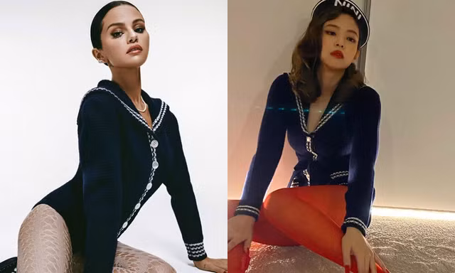 Pha đụng hàng cực hot của Jennie BLACKPINK với Selena Gomez: Ảnh điện thoại vs ảnh tạp chí