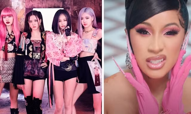 Netizen “soi” được tên của rapper Cardi B trên hình chiếc CD album sắp ra của BLACKPINK