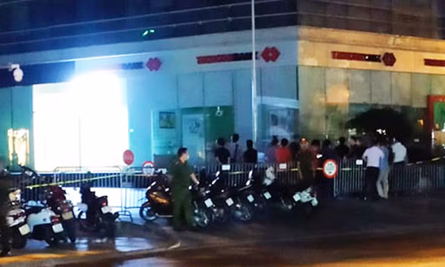 Lực lượng chức năng có mặt tại hiện trường