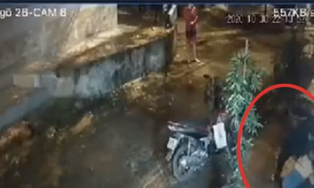 Hiện trường vụ việc.