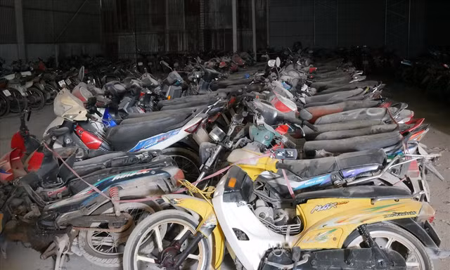 Công an Thanh Hóa thông báo tìm chủ của gần 7.000 phương tiện bị tạm giữ
