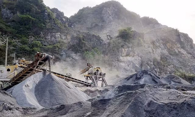 Bị xử phạt hơn 1 tỷ đồng vì vi phạm khi khai thác khoáng sản ở Thanh Hoá