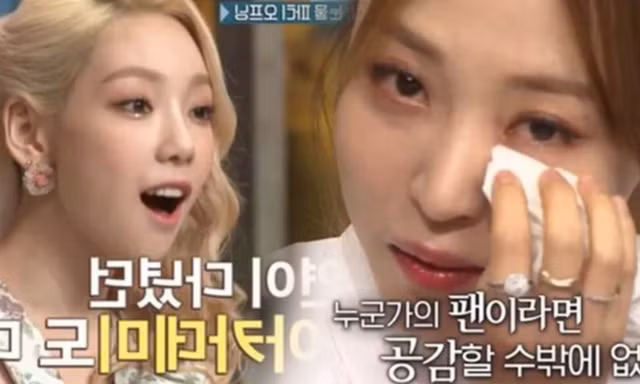 Taeyeon đã nói gì khiến Moonbyul (MAMAMOO) bật khóc giữa trường quay?