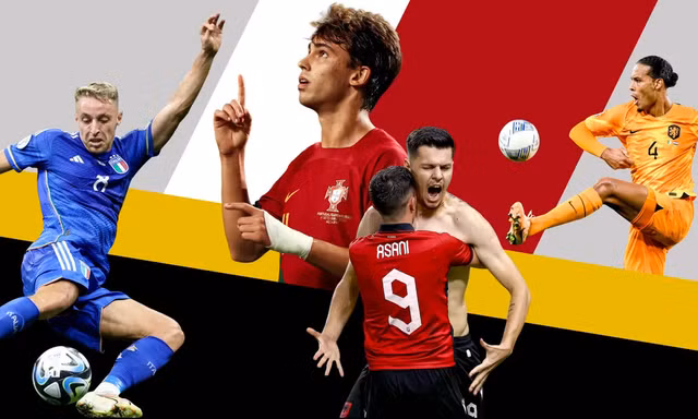 Kết thúc giai đoạn đấu bảng vòng loại EURO 2024: Ấn định 21/24 tấm vé 