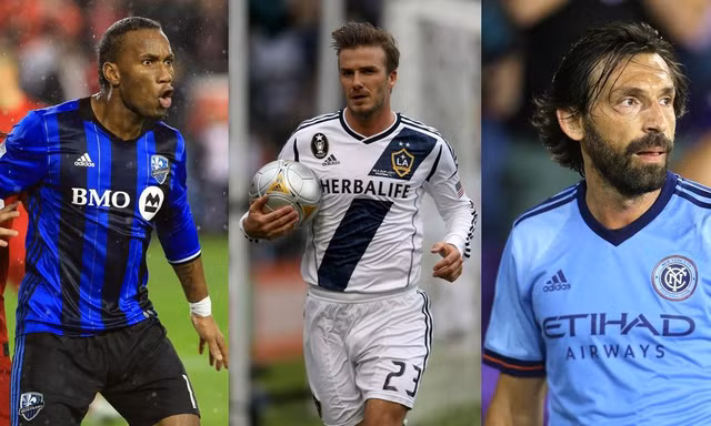 Top 10 ngôi sao châu Âu sang MLS dưỡng già