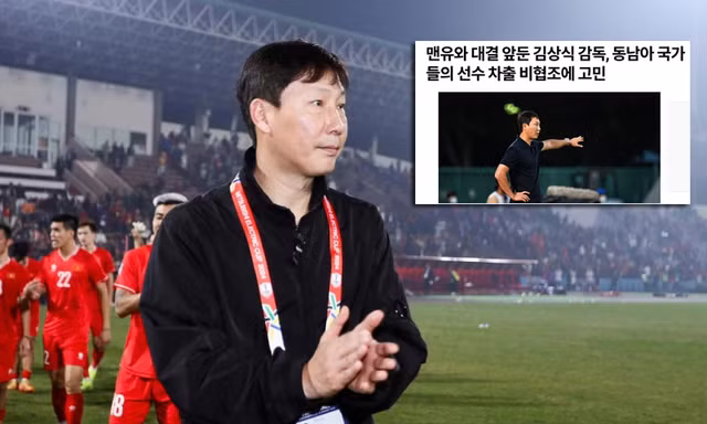 HLV Kim Sang-sik và tuyển Việt Nam gặp khó khi ASEAN All Stars đấu MU, truyền thông Hàn Quốc lên tiếng 