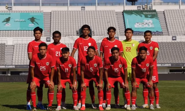 U20 Indonesia đại bại, đứng đội sổ giải tứ hùng tại Hàn Quốc