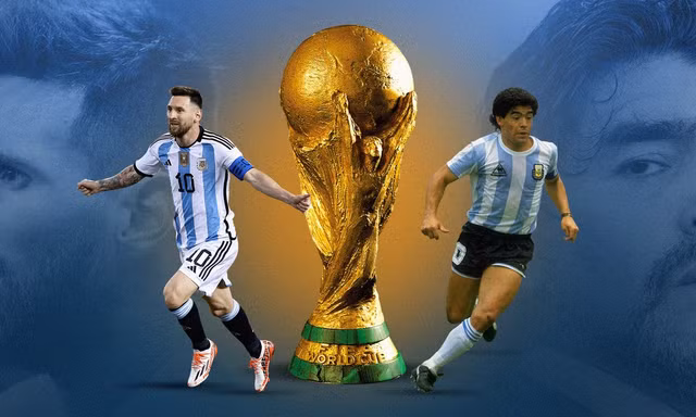 HLV trưởng ĐT Argentina khẳng định Messi vĩ đại hơn Maradona