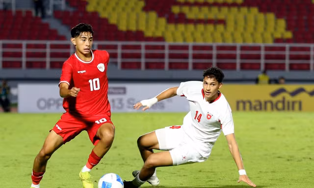 Indonesia đại bại ở giải U20 châu Á, sắp tan mộng đi World Cup