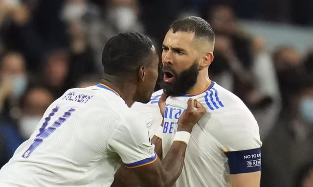Real tiến gần đến chức vô địch nhờ cú đúp của Benzema
