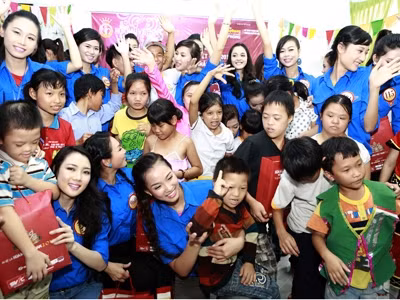 Đẹp khi làm việc thiện