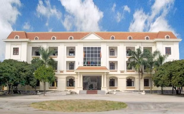 Trụ sở Huyện uỷ Lập Thạch.