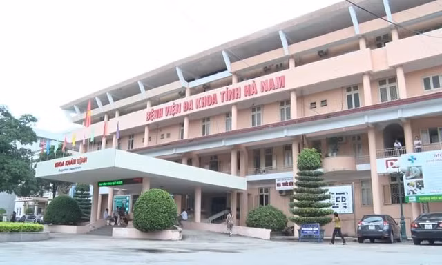 Sự việc xảy ra tại BV Đa khoa tỉnh Hà Nam.