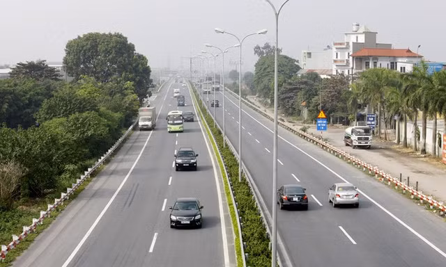 Đường cao tốc Pháp Vân - Cầu Giẽ - ảnh: Như Ý
