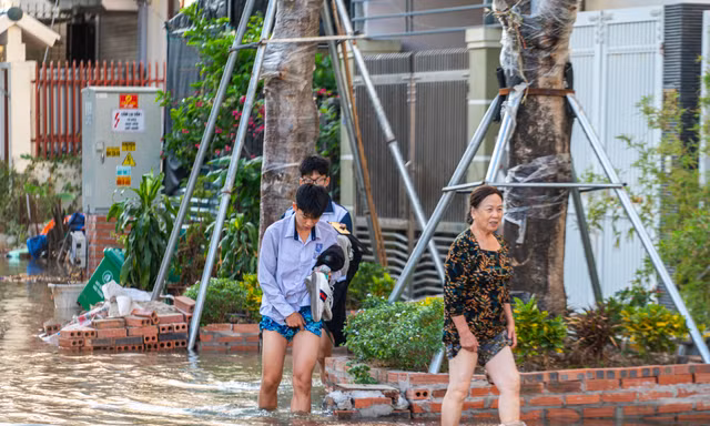 Vì sao việc chống ngập ở Khu đô thị Vựng Đâng mãi không xong?